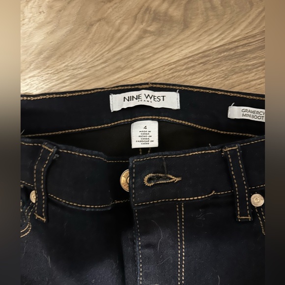 Nice navy blue boot cut jeans. Never worn. In brand new condition. - Picture 2 of 3